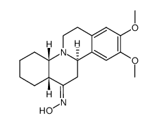 rac-(Z)-2,3-dimethoxy-8-aza-D-homo-9β-13α-gona-1,3,5(10)-trien-12-one-oxime Structure