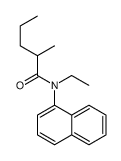 N-ethyl-2-methyl-N-naphthalen-1-ylpentanamide Structure