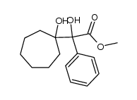 methyl 2-(1-cycloheptanol)mandelate Structure