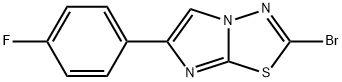 2-bromo-6-(4-fluorophenyl)imidazo[2,1-b][1,3,4]thiadiazole Structure