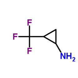 2-(Trifluoromethyl)cyclopropanamine Structure