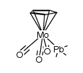 (η5-C5H5)Mo(CO)3PbMe3结构式