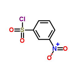 3-硝基苯磺酰氯结构式