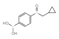 4-(环丙基甲基亚硫酰基)苯硼酸图片