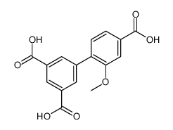 5-(4-carboxy-2-methoxyphenyl)benzene-1,3-dicarboxylic acid结构式