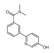 3-(5-hydroxypyridin-2-yl)-N,N-dimethylbenzamide Structure