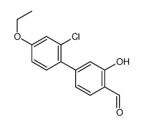 4-(2-chloro-4-ethoxyphenyl)-2-hydroxybenzaldehyde Structure