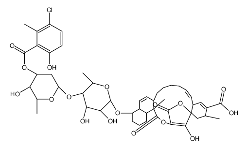 O-Demethylhydroxychlorothricin Structure