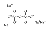 tetrasodium,arsonatooxy-dioxido-oxo-λ5-arsane结构式