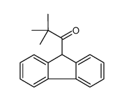 1-(9H-芴-9-基)-2,2-二甲基-1-丙酮结构式