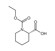 (S)-1-(ethoxycarbonyl)pipecolic acid结构式