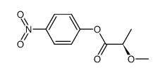 4-nitrophenyl (R)-2-methoxypropanoate Structure