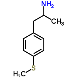 4-Methylthioamphetamine structure