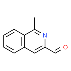 1-甲基异喹啉-3-甲醛结构式