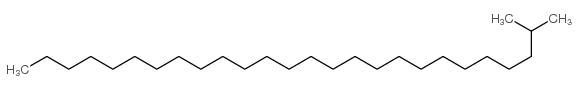 2-Methylhexacosane Structure