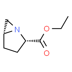 1-Azabicyclo[3.1.0]hexane-2-carboxylicacid,ethylester,(2S-cis)-(9CI)结构式