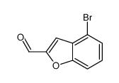 4-bromo-1-benzofuran-2-carbaldehyde structure