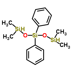 1,1,5,5-四甲基-3,3-二苯基三硅氧烷结构式