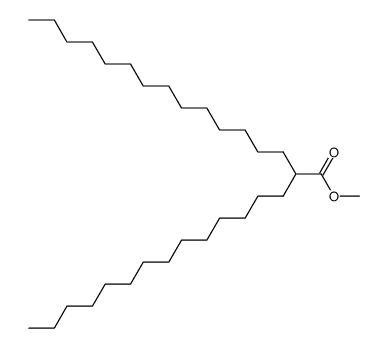 methyl 2-(tetradecyl)hexadecanoate Structure