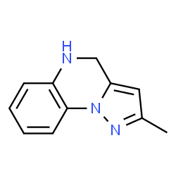 Pyrazolo[1,5-a]quinoxaline, 4,5-dihydro-2-methyl- (9CI) structure