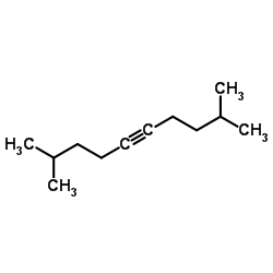 2,9-Dimethyl-5-decyne structure