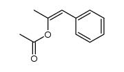 (Z)-α-Methylstyryl Acetate结构式