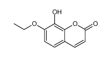 2H-1-Benzopyran-2-one,7-ethoxy-8-hydroxy-(9CI) picture