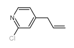 2-chloro-4-prop-2-enylpyridine Structure