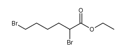 2,6-Dibromhexansaeure-ethylester Structure