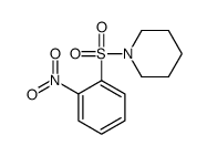 1-((2-NITROPHENYL)SULFONYL)PIPERIDINE结构式