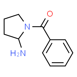 2-Pyrrolidinamine,1-benzoyl- (9CI) structure