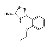 2-Thiazolamine,4-(2-ethoxyphenyl)-(9CI)结构式