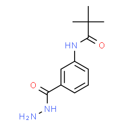 Benzoic acid, 3-[(2,2-dimethyl-1-oxopropyl)amino]-, hydrazide (9CI)结构式