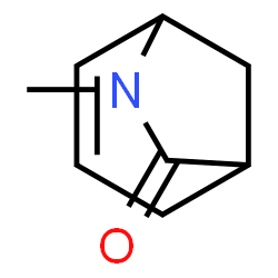 6-Azabicyclo[3.2.1]oct-3-en-7-one,6-methyl-(9CI)结构式