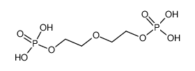 bis-(2-phosphonooxy-ethyl) ether Structure