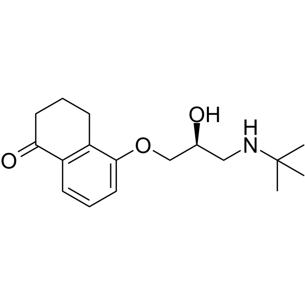 LEVOBUNOLOL Structure