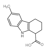 6-甲基-2,3,4,9-四氢-1H-咔唑-1-羧酸结构式
