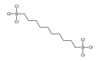 1,10-BIS(TRICHLOROSILYL)DECANE, tech-95结构式