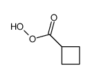 cyclobutanecarboperoxoic acid Structure