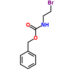 N-苄氧羰基-3-溴乙胺结构式