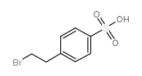 4-(2-BROMOETHYL)BENZENESULFONIC ACID Structure