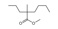 2-Methyl-2-propylhexanoic acid methyl ester结构式