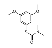 S-(3,5-DIMETHOXYPHENYL)DIMETHYL THIOCARBAMATE Structure