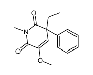 3-Ethyl-5-methoxy-1-methyl-3-phenyl-2,6(1H,3H)-pyridinedione picture