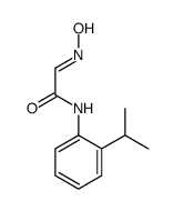 2-hydroxyimino-N-(2-propan-2-ylphenyl)acetamide Structure