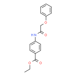 ethyl 4-[(phenoxyacetyl)amino]benzoate Structure