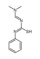 1-(dimethylaminomethylidene)-3-phenylthiourea Structure