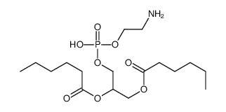 1,2-dihexanoylphosphatidylethanolamine Structure