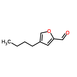 2-Furancarboxaldehyde, 4-butyl- (9CI)结构式