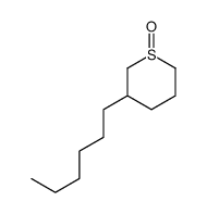 3-hexylthiane 1-oxide结构式